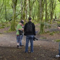 Photo shoot in Trevaylor woods 13 08 2012