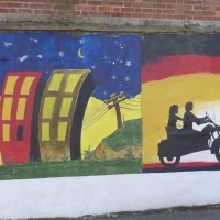 mural on Taroveor road the new CBT shop