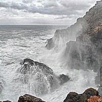 rough seas