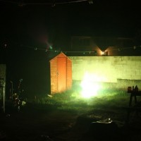 Next door's fireworks