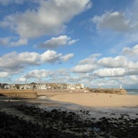 ST IVES TO  CARBIS BAY THERE AND BACK - 17TH NOV, 2012