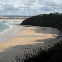 ST IVES TO  CARBIS BAY THERE AND BACK - 17TH NOV, 2012