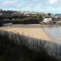 ST IVES TO  CARBIS BAY THERE AND BACK - 17TH NOV, 2012
