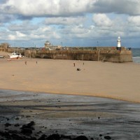 ST IVES TO  CARBIS BAY THERE AND BACK - 17TH NOV, 2012