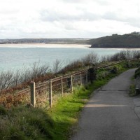 ST IVES TO  CARBIS BAY THERE AND BACK - 17TH NOV, 2012
