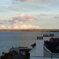 ST IVES TO  CARBIS BAY THERE AND BACK - 17TH NOV, 2012