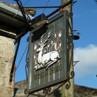 The White Hart Inn sign - 28Oct11