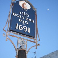 The Old Success Inn sign - 15Apr08