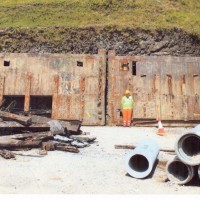 Hayle sluice gate