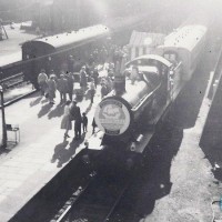 'City of Truro' at Penzance station.