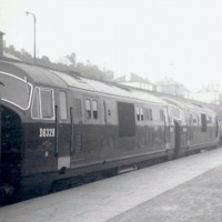 Penzance station in steam days.