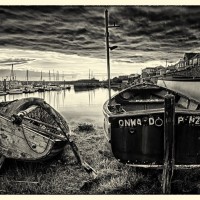 DUSK OVER NEWLYN HARBOUR II