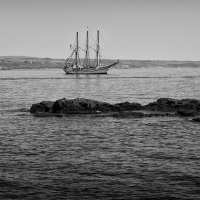 Tall Mast In Mount's Bay