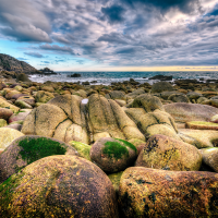 Beach Of Giant Pebbles II