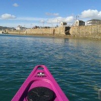 kayaking Penzance Jubilee Pool