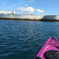 kayaking Penzance Jubilee Pool