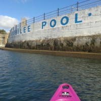 kayaking Penzance Jubilee Pool