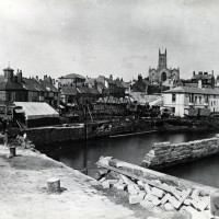 Road extention Penzance harbour 1879