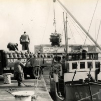 Loading Penzance docks