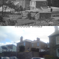 Rhodda Villas - Then And Now