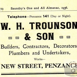 W H Trounson and son