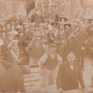 The laying of the foundation stone