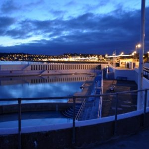Evening  on  the  prom.