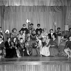 Cast of  "The Merchant of Venice" 1962