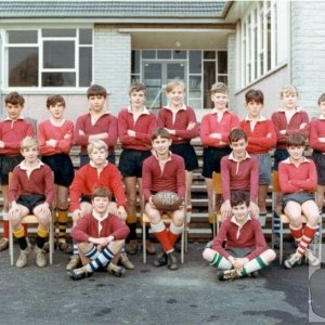 U13 Rugby Team 1966 (Undefeated)