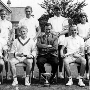 Tennis Team 1967 (County Champions)