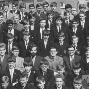 HDGS Whole school Photo 1968