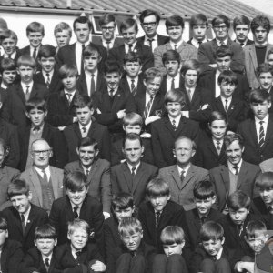 HDGS Whole School Photo 1968 - missing section 6a