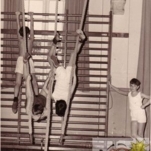 Hanging around