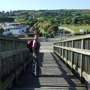 The Pedestrian Bridge, Eastern Green - 21Jun10