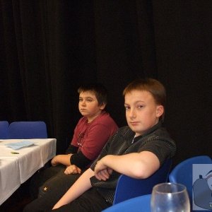 The bored look!