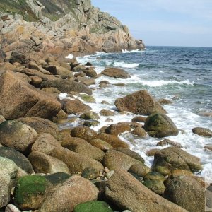 Penberth Cove from the slip
