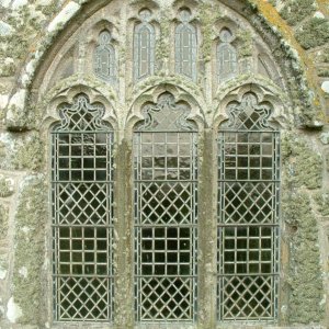 Attractive church window, Perranuthnoe