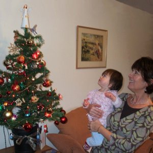 Janet and grand'daughter