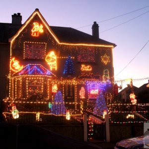 Christmas Lights in Treneere, 2008