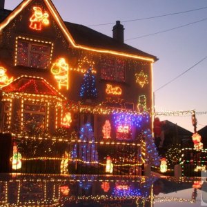 Christmas Lights in Treneere, 2008