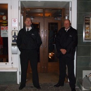 Door staff Newy Years eve