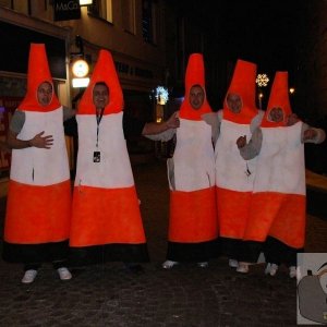 Bunch of cone heads