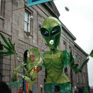 Big Green Man Mazey Day 2002