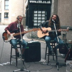 Emma and Tijron Rosewall parade their talents Mazey Day 2002