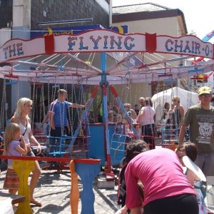 The flying chairs