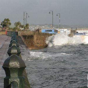 Jubilee Pool and the storm