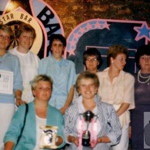 ladies dart team