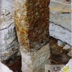 Granite pillar