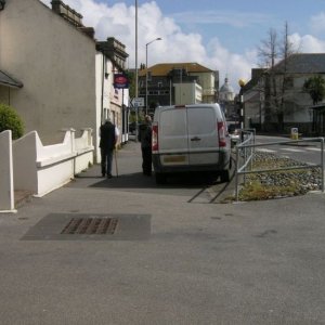 At the bottom of penalverne Drive