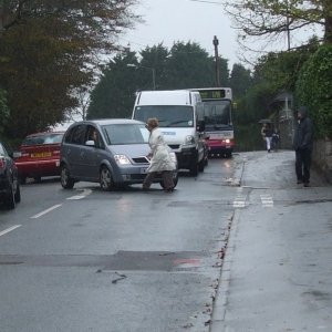 Chaos on the roads